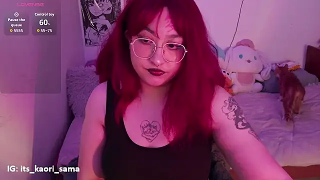 Snapshot of kaori_sama_uwu chatting on July 22, 2026, 2:24 am kaori sama uwu online show from July 22, 2026, 2:24 am