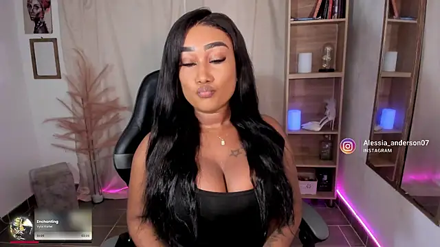 Snapshot of alessia_anderson chatting on February 8, 2026, 8:23 am alessia anderson online show from February 8, 2026, 8:23 am