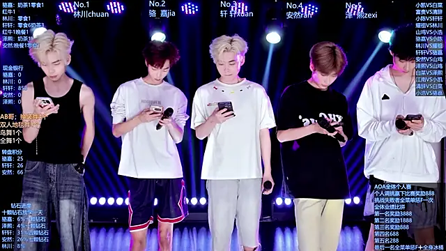 Snapshot of AOA-ACE chatting on May 24, 2026, 7:08 am AOA-ACE online show from May 24, 2026, 7:08 am