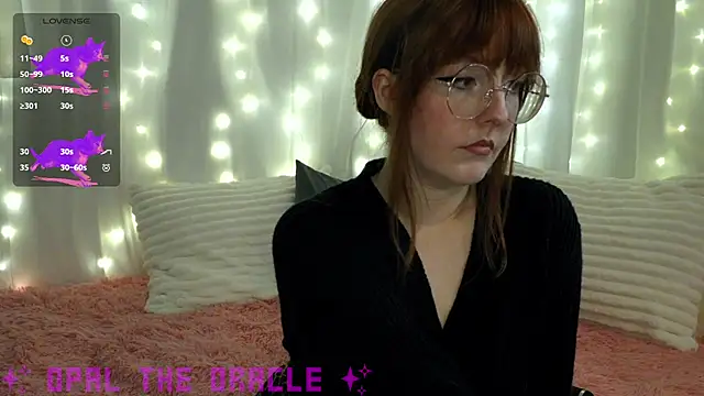 Snapshot of opal_the_oracle chatting on July 10, 2026, 10:43 pm opal the oracle online show from July 10, 2026, 10:43 pm