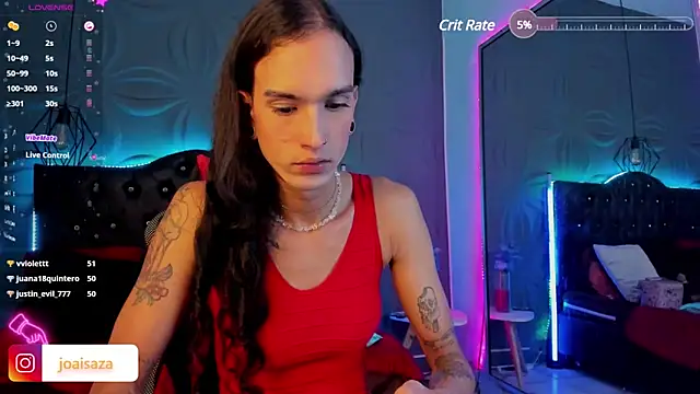 joaisaza online show from March 5, 2025, 9:05 am