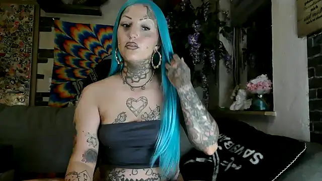 Snapshot of RoxxyInk chatting on September 25, 2025, 9:15 am RoxxyInk online show from September 25, 2025, 9:15 am