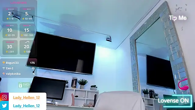 LADY HELLEN online show from March 10, 2025, 5:07 pm