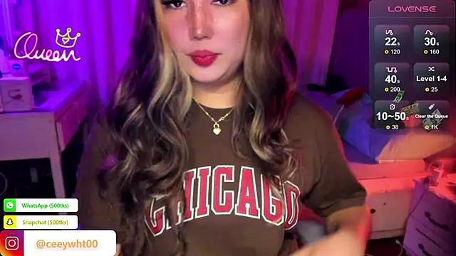 Snapshot of HOTnWILDalice chatting on February 3, 2026, 1:27 am HOTnWILDalice online show from February 3, 2026, 1:27 am