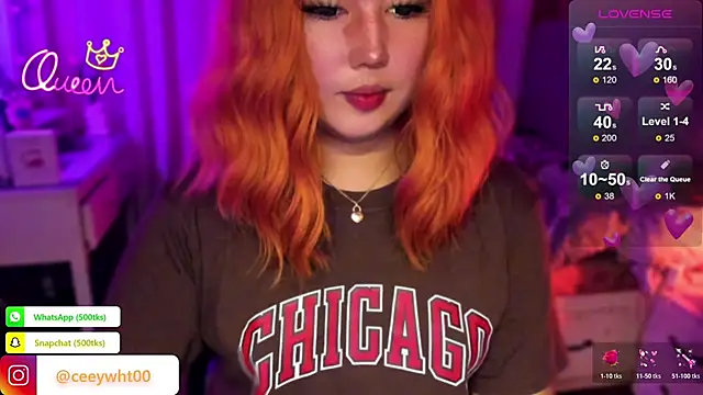 Snapshot of HOTnWILDalice chatting on February 16, 2026, 5:39 am HOTnWILDalice online show from February 16, 2026, 5:39 am