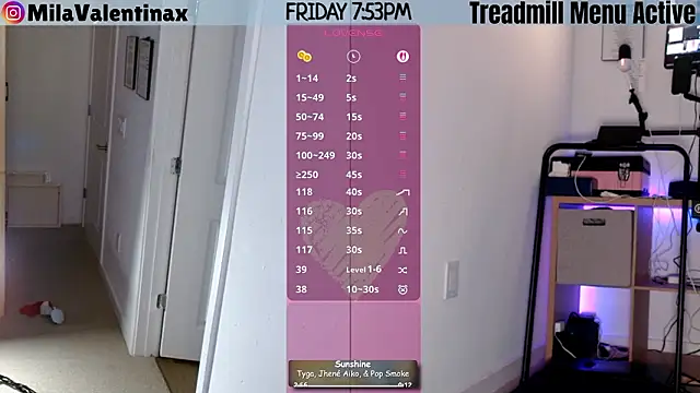 Snapshot of MilaValentina chatting on February 28, 2026, 12:54 am MilaValentina online show from February 28, 2026, 12:54 am