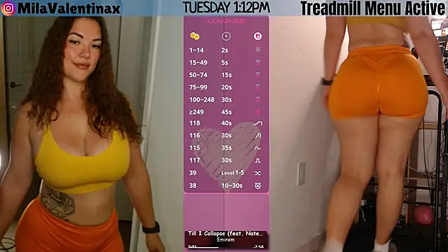 MilaValentina online show from June 2, 2026, 5:13 pm