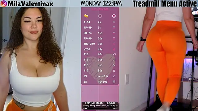 Snapshot of MilaValentina chatting on February 23, 2026, 5:24 pm MilaValentina online show from February 23, 2026, 5:24 pm