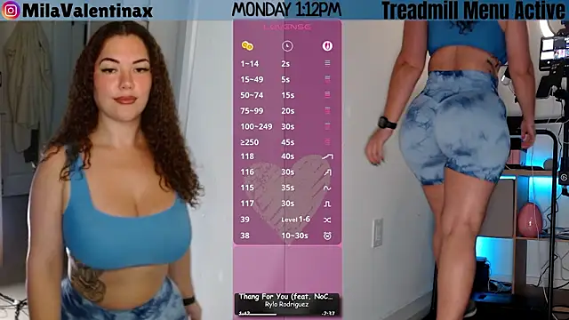 MilaValentina online show from March 23, 2026, 5:13 pm