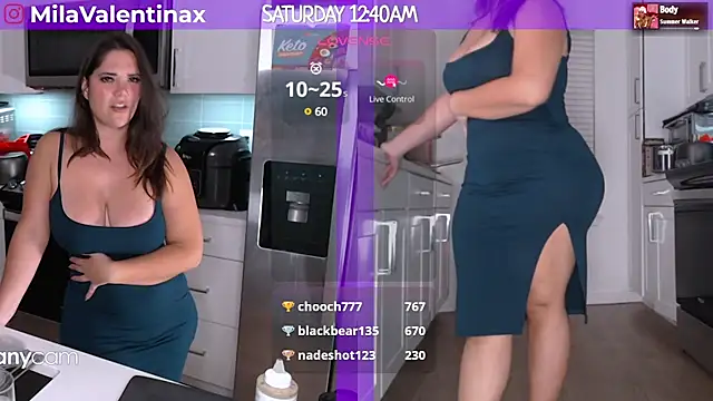 MilaValentina online show from March 1, 2025, 5:42 am