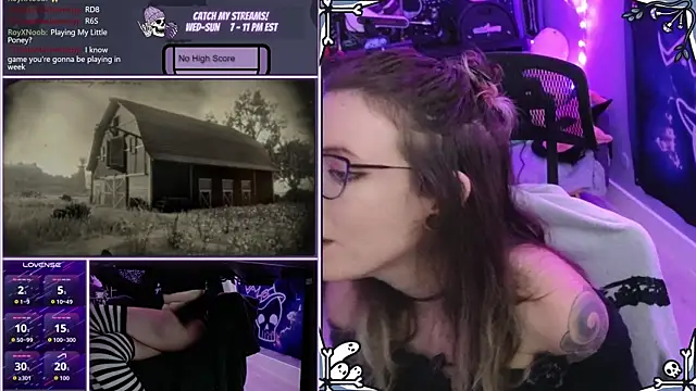 AnneSao online show from April 9, 2026, 11:11 pm