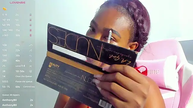 Snapshot of myblackdoope chatting on November 9, 2025, 9:57 am myblackdoope online show from November 9, 2025, 9:57 am