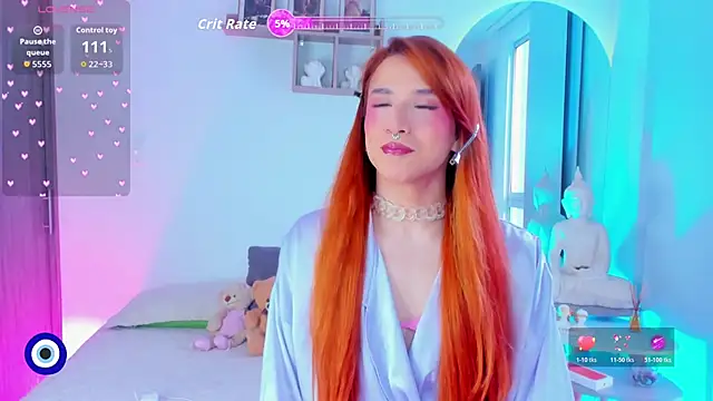 Angel Peach online show from March 9, 2026, 1:36 pm