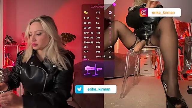 Snapshot of Erika_Kirman chatting on February 7, 2025, 4:56 pm Erika Kirman online show from February 7, 2025, 4:56 pm