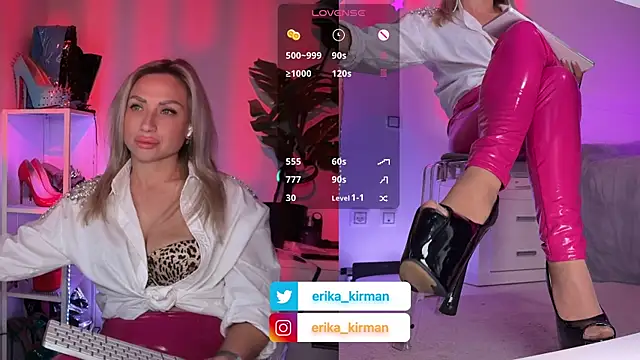 Snapshot of Erika_Kirman chatting on April 2, 2026, 2:13 pm Erika Kirman online show from April 2, 2026, 2:13 pm
