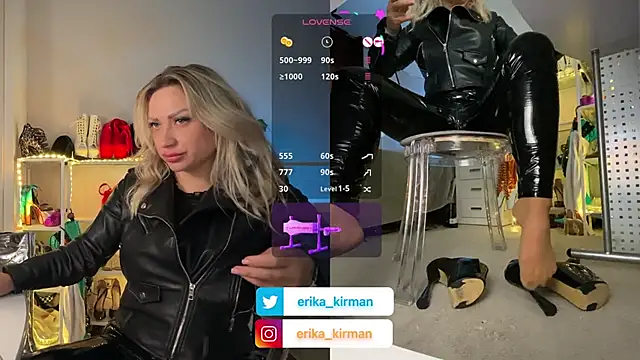 Snapshot of Erika_Kirman chatting on January 11, 2025, 11:56 am Erika Kirman online show from January 11, 2025, 11:56 am