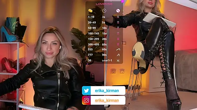 Snapshot of Erika_Kirman chatting on March 29, 2026, 10:39 am Erika Kirman online show from March 29, 2026, 10:39 am