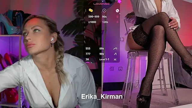 Snapshot of Erika_Kirman chatting on May 10, 2026, 10:19 am Erika Kirman online show from May 10, 2026, 10:19 am