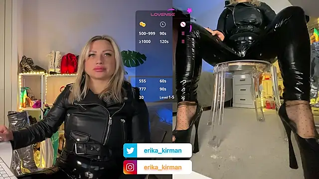 Snapshot of Erika_Kirman chatting on January 26, 2025, 12:01 pm Erika Kirman online show from January 26, 2025, 12:01 pm