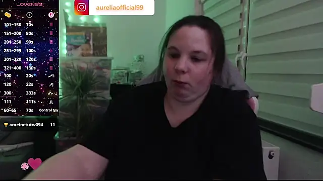 AureliaWinter online show from February 2, 2026, 6:40 pm