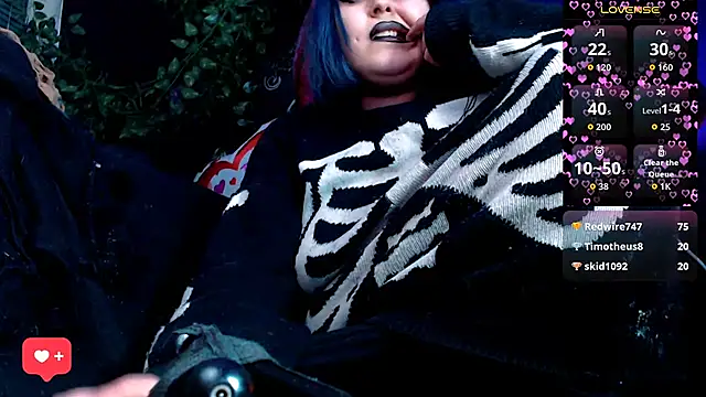 Psychobitch7 online show from February 11, 2026, 10:09 pm