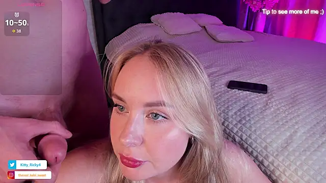 Snapshot of Kitty_Ricky chatting on October 20, 2025, 2:50 pm Kitty Ricky online show from October 20, 2025, 2:50 pm