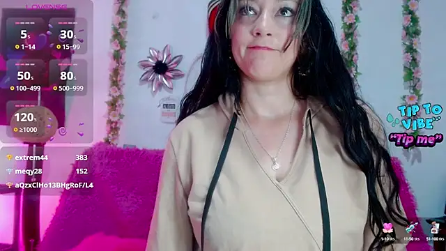Snapshot of CiaraaSweet chatting on February 23, 2025, 1:53 pm CiaraaSweet online show from February 23, 2025, 1:53 pm