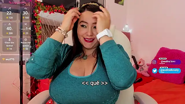 Snapshot of AudredLovely chatting on January 1, 2025, 6:58 am AudredLovely online show from January 1, 2025, 6:58 am