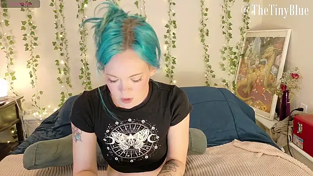 Snapshot of thetinyblue chatting on September 18, 2025, 4:10 pm thetinyblue online show from September 18, 2025, 4:10 pm