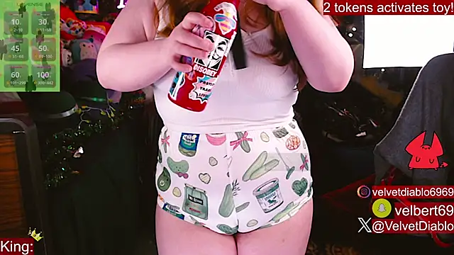 VelvetDiablo online show from March 5, 2026, 12:51 am