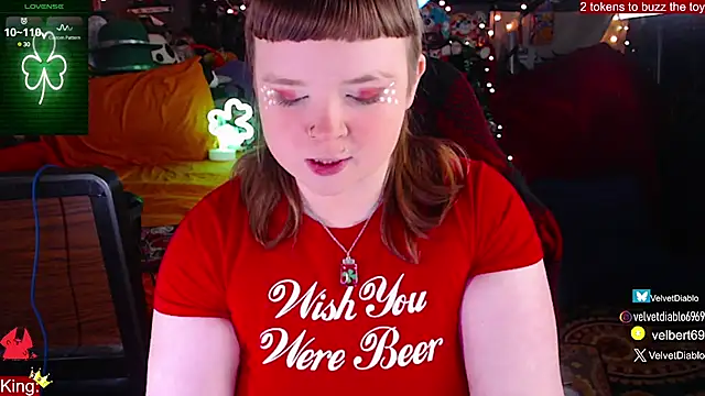 VelvetDiablo online show from March 11, 2025, 12:00 am