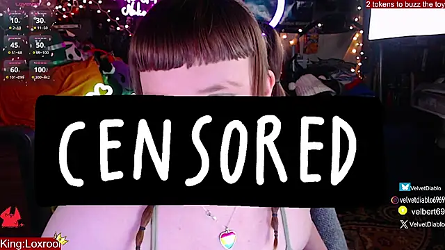 VelvetDiablo online show from March 19, 2025, 2:37 am