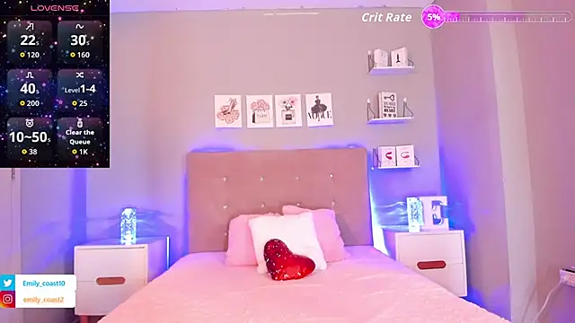 EmilyCoast-1 online show from December 16, 2025, 7:07 pm