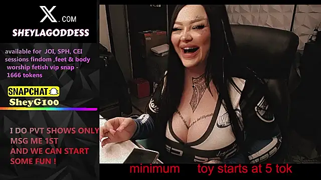 sheylagoddess11 online show from March 26, 2026, 6:00 am