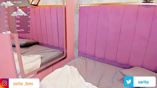 Snapshot of Sariitaa_ chatting on March 9, 2025, 6:00 pm Sariitaa online show from March 9, 2025, 6:00 pm