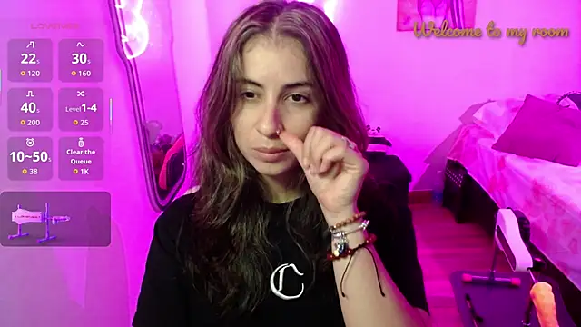 valentina angel online show from March 23, 2026, 2:55 am