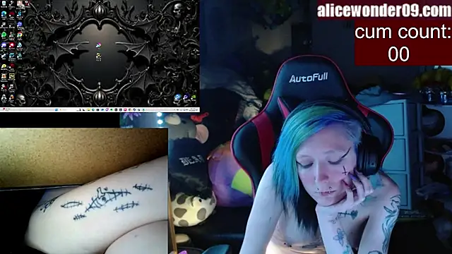 Snapshot of alicewonder09 chatting on February 11, 2025, 11:42 am alicewonder09 online show from February 11, 2025, 11:42 am
