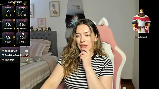 Snapshot of samysweet_8 chatting on February 6, 2025, 7:18 pm samysweet 8 online show from February 6, 2025, 7:18 pm
