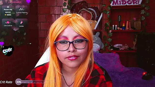 MidoriQuiinn online show from March 3, 2025, 5:41 pm