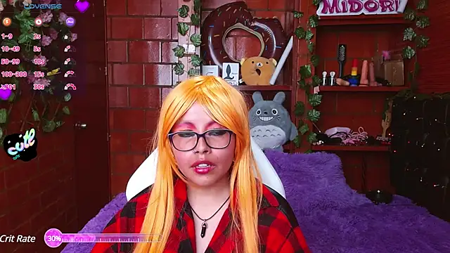 MidoriQuiinn online show from March 3, 2025, 8:43 pm