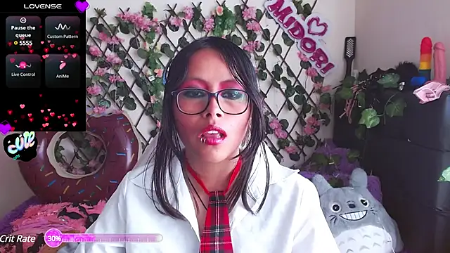 MidoriQuiinn online show from February 3, 2025, 5:56 pm