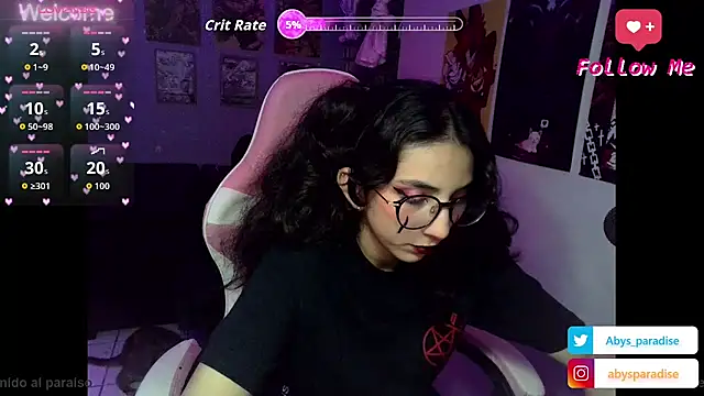 Abysparadise online show from November 13, 2025, 3:10 am