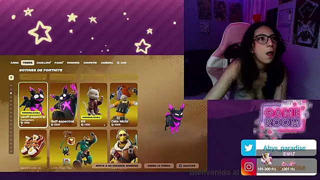 Snapshot of Abysparadise chatting on February 24, 2026, 3:18 am Abysparadise online show from February 24, 2026, 3:18 am