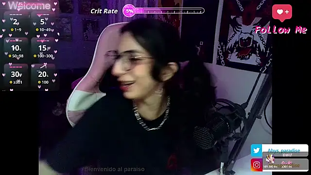 Abysparadise online show from December 3, 2025, 4:46 am