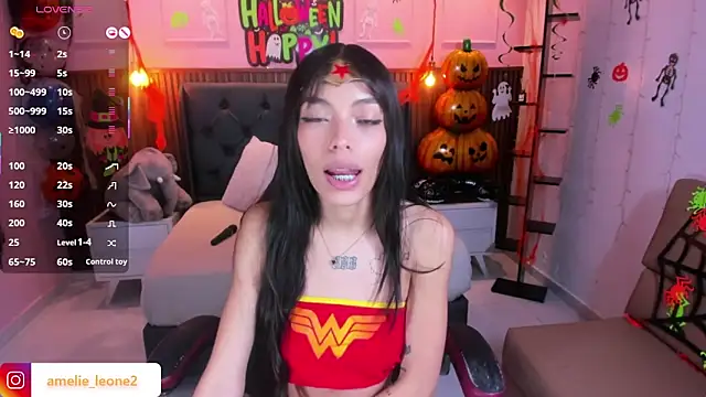 AMELIELEONE online show from October 30, 2025, 1:09 pm