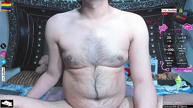 Snapshot of CrisJordan_Hot chatting on November 16, 2025, 12:48 am CrisJordan Hot online show from November 16, 2025, 12:48 am