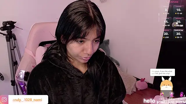 Snapshot of Nami_usagi chatting on June 25, 2026, 8:58 pm Nami usagi online show from June 25, 2026, 8:58 pm