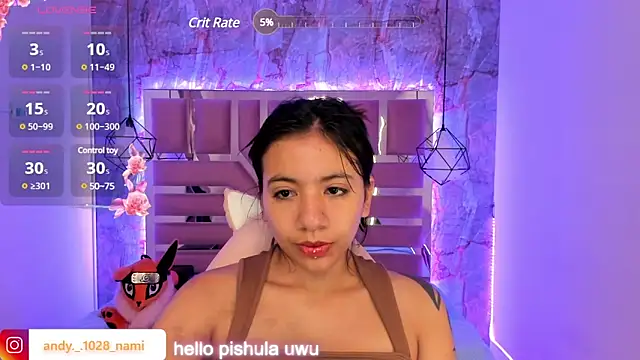 Snapshot of Nami_usagi chatting on February 11, 2025, 12:15 pm Nami usagi online show from February 11, 2025, 12:15 pm