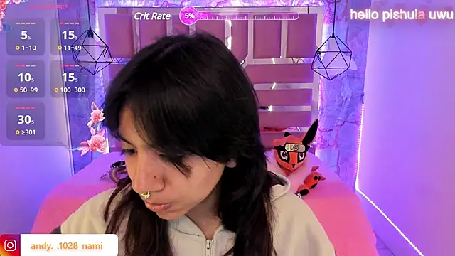 Snapshot of Nami_usagi chatting on January 20, 2025, 12:07 pm Nami usagi online show from January 20, 2025, 12:07 pm
