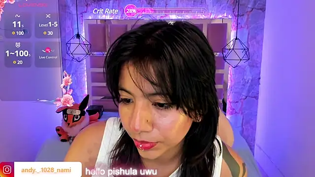Snapshot of Nami_usagi chatting on February 12, 2025, 12:44 pm Nami usagi online show from February 12, 2025, 12:44 pm